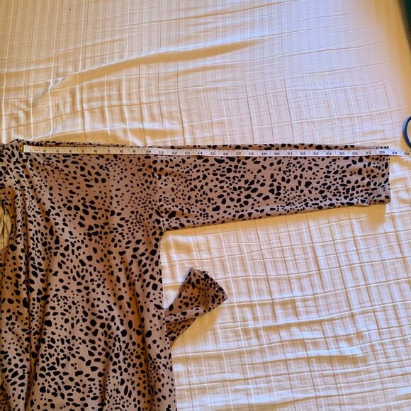 👖Texas True Threads Brooke 🐾 Leopard Hoodie, Pre-Owned, Sz XL 👢 - Picture 14 of 14